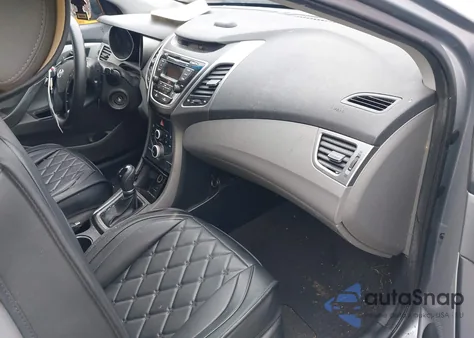 2016 Hyundai Elantra Se из США, поврежденный, VIN 5NPDH4AE9GH741031